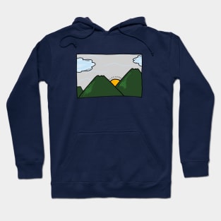 mountain in Asian Traditions Hoodie